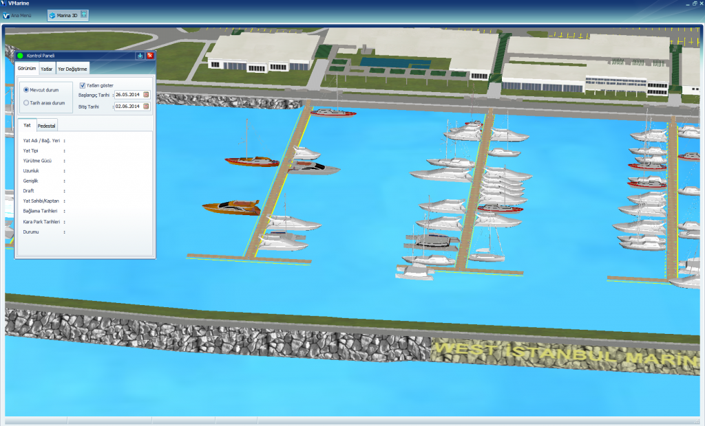 Vmarine 3D marina otomasyon sistemi (5)